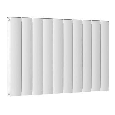 1022mm x 600mm Double Aluminium Panel Radiator in White - Model Diva ...