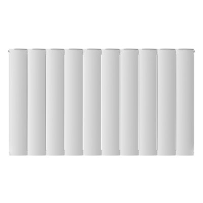 1022mm x 600mm Double Aluminium Panel Radiator in White - Model Diva ...