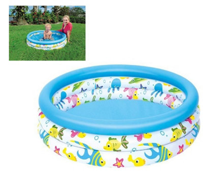 102x25cm Inflatable Pool - Bestway 51008 Swimming Pool For Children