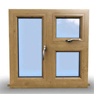 1045mm (W) x 1195mm (H) Wooden Stormproof Window - 1 Opening Window (RIGHT) - Top Opening Window (LEFT) - Toughened Safety Gla - 8