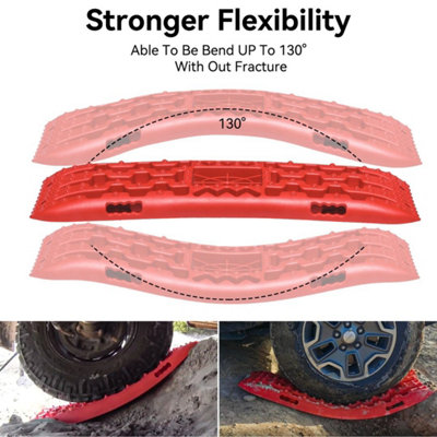 104cm Car Recovery Traction Board Emergency Track Mat for Off-Road Sand ...