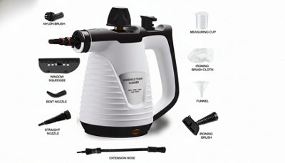 1050W Handheld Steam Cleaner, Compact and Portable