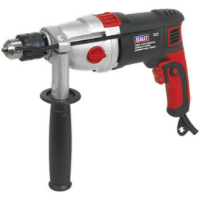 1050W Heavy Duty Hammer Drill - 13mm Chuck - Variable Speed Mechanical Gearbox