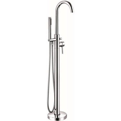  - Eliseo Ricci Curve Floor Standing Bath Shower Mixer