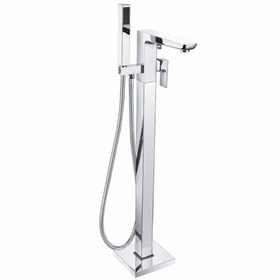  - Eliseo Ricci Vesu Floor Standing Bath Shower Mixer