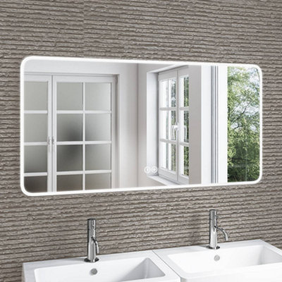 Stream 1200 X 600mm Bluetooth Led Mirror (10706) from B&Q