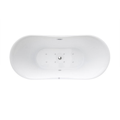Viktor Benson Taha Freestanding Bath 1700 X 800 X 720mm With Air Jets (21158) from B&Q