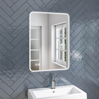 Stream 800mm X 600mm Bluetooth Led Mirror from B&Q
