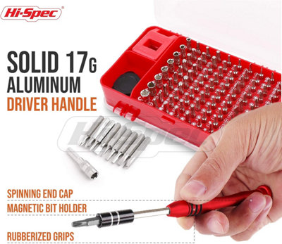 108 in 1 Multi Small Precision Screwdriver Set Bits For Phone PC Repair Tool Kit