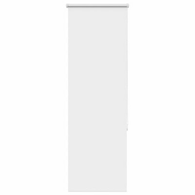 Berkfield White Roller Blind Blackout 45X175 Cm Fabric Width 40.7 Cm Polyester 40.7Cm