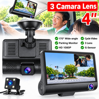 1080P HD Dual Camera Car Video Recorder