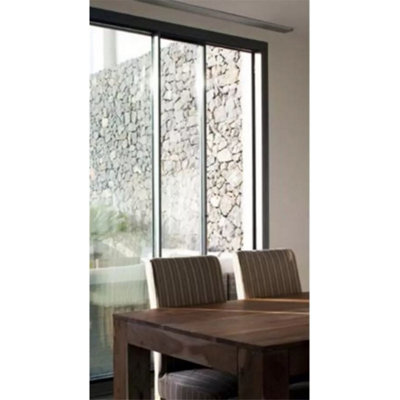 1095mm (W) x 895mm (H) Aluminium Casement Window - 1 Top Opening Window - Anthracite Internal & External - 5