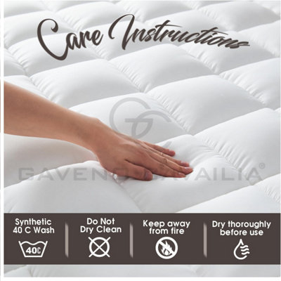 10Cm Mattress Topper Small Double Bed 4 Inches 4Ft Size - 4