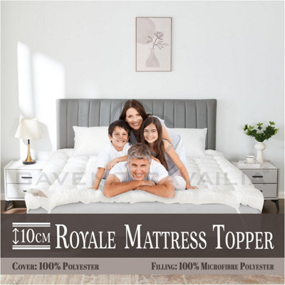 10Cm Mattress Topper Small Double Bed 4 Inches 4Ft Size - 6
