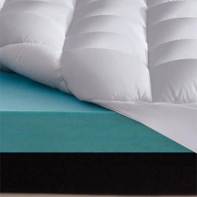 10cm Memory Foam Combination Topper - Single