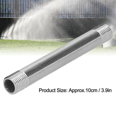 10cmStainless Steel G1/4Male Threaded Pipe Fitting for Plumbing Connections