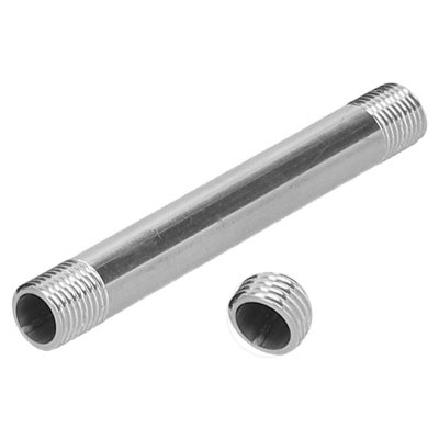 10cmStainless Steel G1/4Male Threaded Pipe Fitting for Plumbing Connections