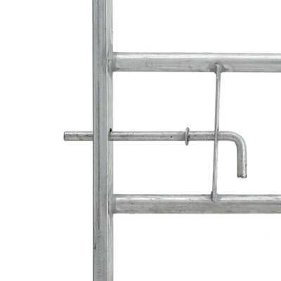 10ft Galvanized Metal Field Gate Farm Gate