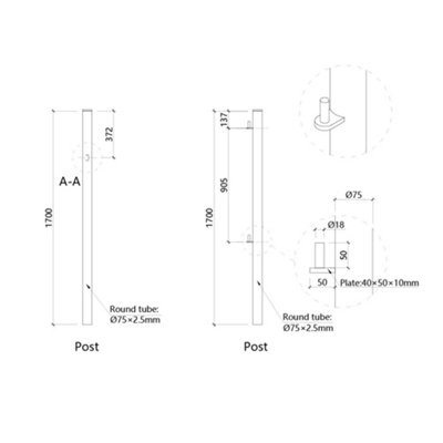 10ft Galvanized Metal Field Gate Farm Gate - 5