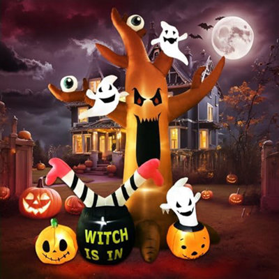 10Ft Halloween Inflatables Giant Outdoor Decoration, Spooky Inflatable ...