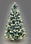 10FT Prelit Green Lapland Fir Christmas Tree Warm White LEDs