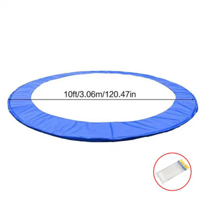 10ft Replacement Trampoline Safety Spring Cover Pad Durable ...