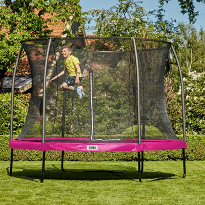 Cheapest 10ft trampoline with enclosure hotsell