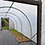 10ft x 30ft Straight Sided Polytunnel Kit, Heavy Duty Professional Greenhouse