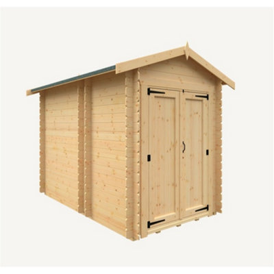 10ft x 6ft (2900mm x 1750mm) Horsforth "The Omaha" 19mm Log Cabin
