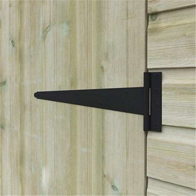 10ft x 8ft (2950mm x 2350mm) Horsforth Elite Pressure Treated Shiplap Pent Bar Shed