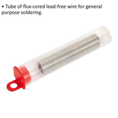 10g Tube / Reel Of Lead Free Solder 0.6mm Diameter General Purpose Soldering