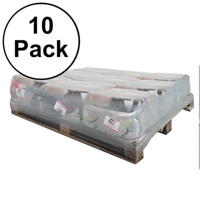 10kg Bag of Rags - Bale of Mixed Coloured Sweatshirt Cotton Rags (Pack ...