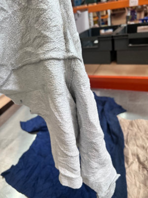 10kg Bag of Rags - Bale of Mixed Coloured Sweatshirt Cotton Rags (Pack of 10) - 6