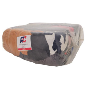 10KG Bag of Rags , Bale of Mixed Cotton Hand Cloth Rags