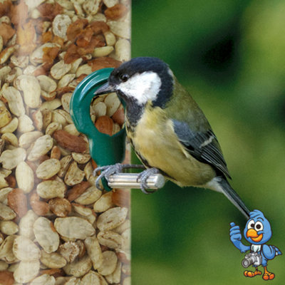 10kg BusyBeaks Split Peanuts - Fresh Quality Wild Birds Protein Garden Birds Food Mix - 3