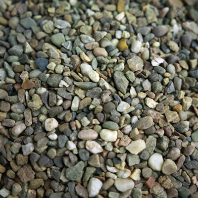 10kg Natural Round Coloured Plant Pot Garden Gravel - Premium Garden Stones for Decoration