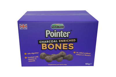 10kg Pointer Charcoal Enriched Bones