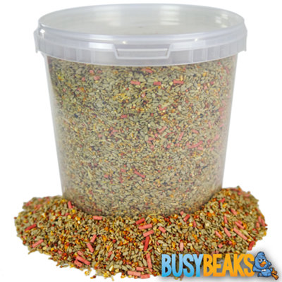 10L BusyBeaks Premium Wild Bird Food - High Energy Quality Garden Feed Mix
