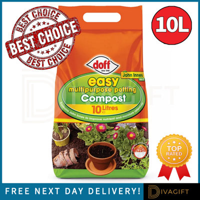 10L Compost, Multi-Purpose Fertilisers, Gardening Soils for Outdoor and ...
