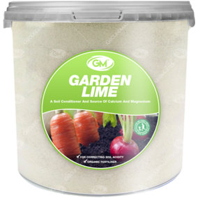10L Garden Lime Nutritious Outdoor Plant Year Round Fertiliser In Tub