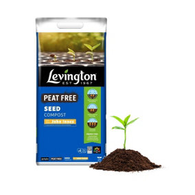10L John Innes Seed Compost Peat Free Levington High Phosphate Seed Potting Soil