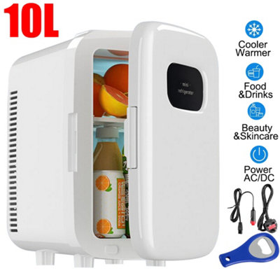 10L Mini Portable Electric Cooler Warmer Fridge for Car & Home Use
