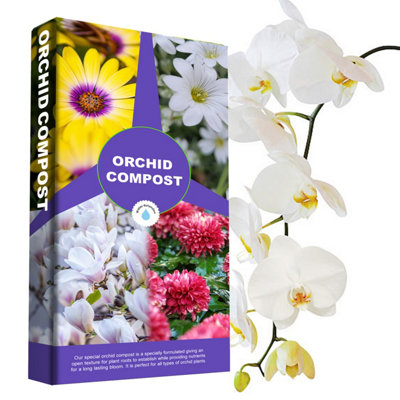 10L Mix For Lovely Orchid Plants Orchid Potting Compost With Improved Water Retention For Stronger Roots