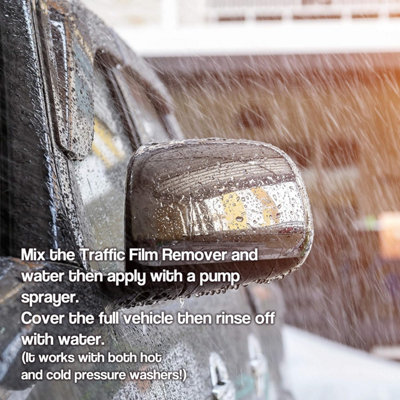 10L of Traffic Film Remover Cleaner/TFR - Effectively Removes Dirt - 6