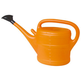 10L Outdoor Watering Can - Orange