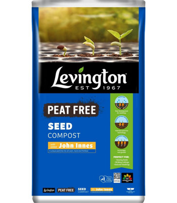 10L Seed Compost, Peat-Free, Multi-Purpose Fertilizer for Indoor ...
