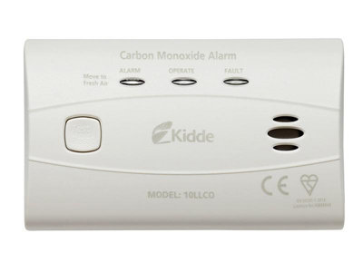 10Llco 10-Year Sealed Battery Carbon Monoxide Alarm