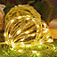 10M Fairy String Lights,3000K,powered by 3 AA batteries