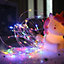 10M Fairy String Lights,RGB,powered by 3 AA batteries