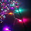 10m Multi Function Battery Operated Rainbow LED Fairy Lights Christmas Decorations with Timer